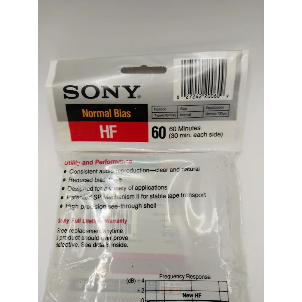 Sony HF 60 VTG Original Packaging 3 In Package